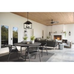 Progress Lighting Gibbes Street 3 -Light 30.62-in H Black Hardwired Outdoor Wall Light