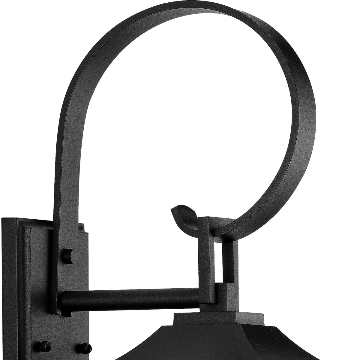 Progress Lighting Gibbes Street 3 -Light 30.62-in H Black Hardwired Outdoor Wall Light