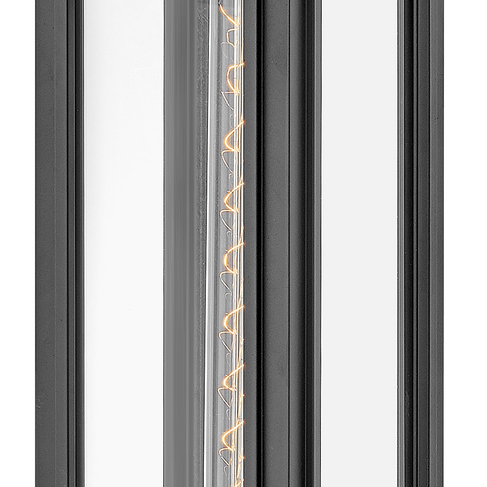 Hinkley Sag Harbor 1 -Light 21.25-in H Satin Black Hardwired Outdoor Wall Light