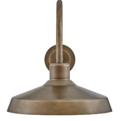 Hinkley Forge 1 -Light 17.5-in H Brushed Bronze Hardwired Dark Sky Outdoor Wall Light