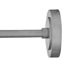 Hinkley Forge 1 -Light 17.5-in H Brushed Aluminum Hardwired Dark Sky Outdoor Wall Light