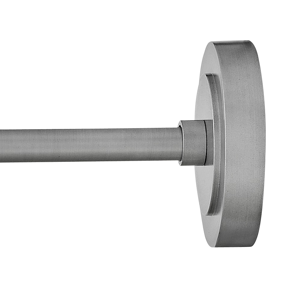 Hinkley Forge 1 -Light 17.5-in H Brushed Aluminum Hardwired Dark Sky Outdoor Wall Light