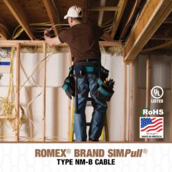 Southwire 50-Feet 6 / 2 / Romex SIMpull Solid Indoor CU NM-B W/G Individual pack ( By-the-roll )