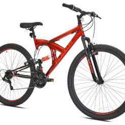 Kent 29" Flexor Men's Dual Suspension Mountain Bike, Adult, Ages 13+, Red