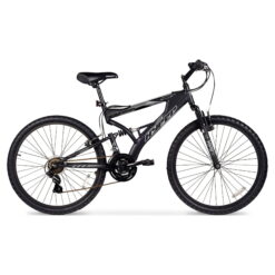 Hyper Bicycle 26" Havoc Mountain Bike, 26" Wheels, Adults Ages 14+ Years, Black