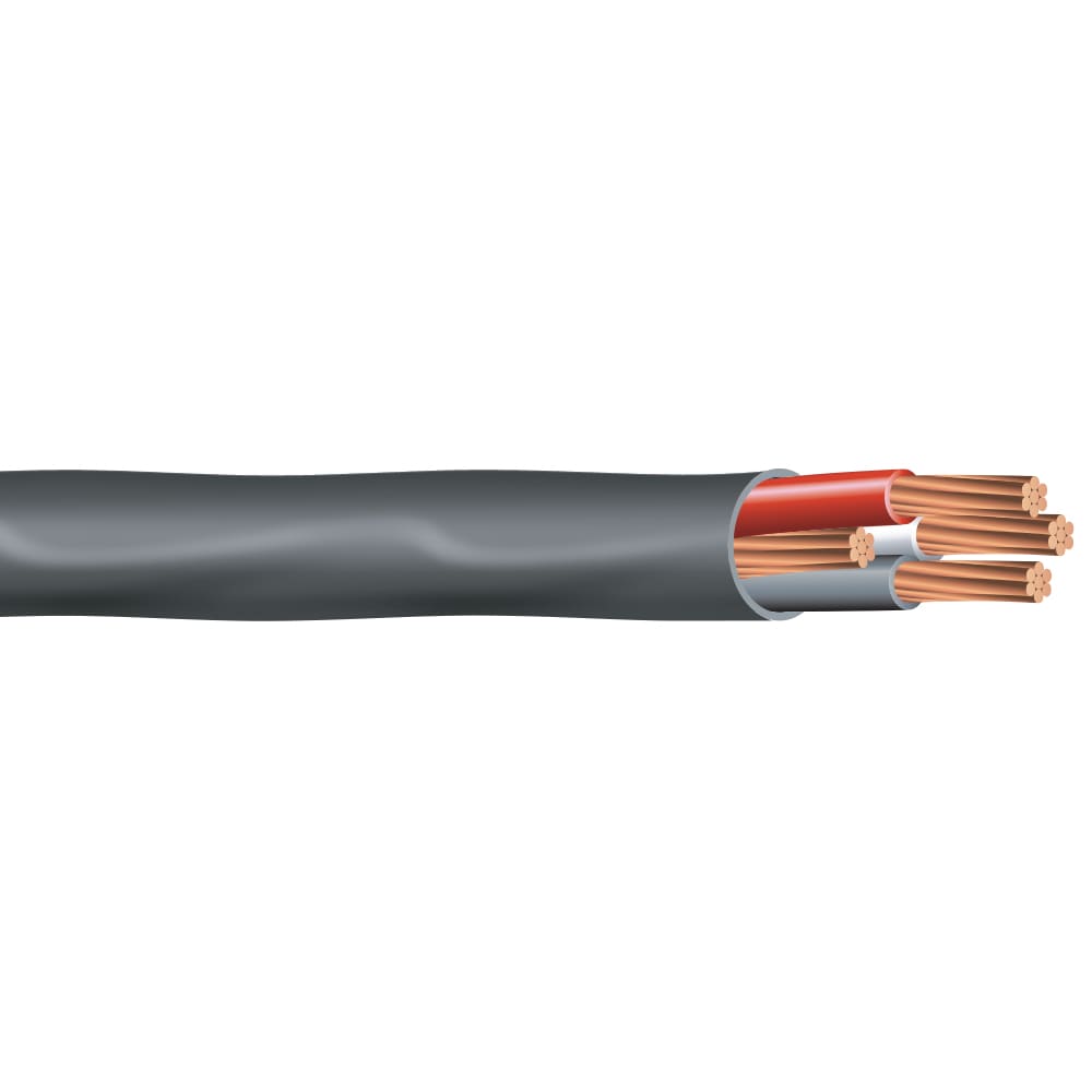 Southwire 125-Feet 6 / 3 / Romex SIMpull Stranded Indoor CU NM-B W/G Individual pack ( By-the-roll )