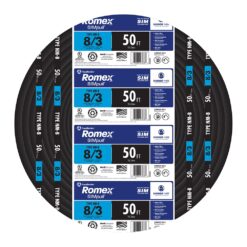 Southwire 50-Feet 8 / 3 / Romex SIMpull Stranded Indoor CU NM-B W/G Individual pack ( By-the-roll )
