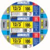 Southwire Armorlite 100-Feet 12 / 3 Solid Aluminum MC (Metal Clad) Cable