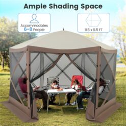 BABOOM Pop Up Canopy Tent Polyester 6 -Person Screen tent