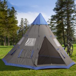 Outsunny Polyester 6 -Person Screen tent