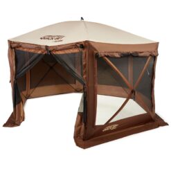 Clam Outdoors Polyester 8 -Person Screen tent