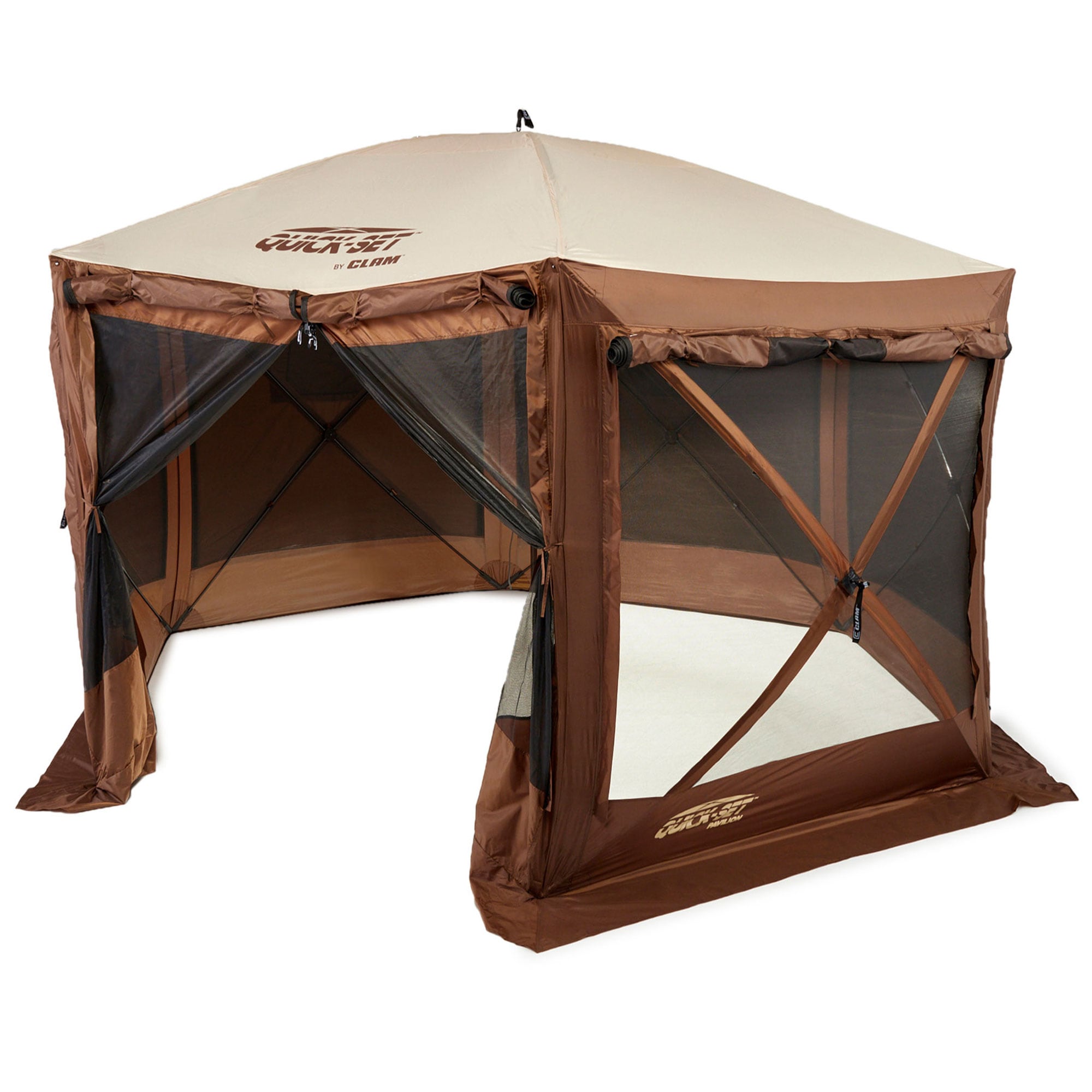 Clam Outdoors Polyester 8 -Person Screen tent