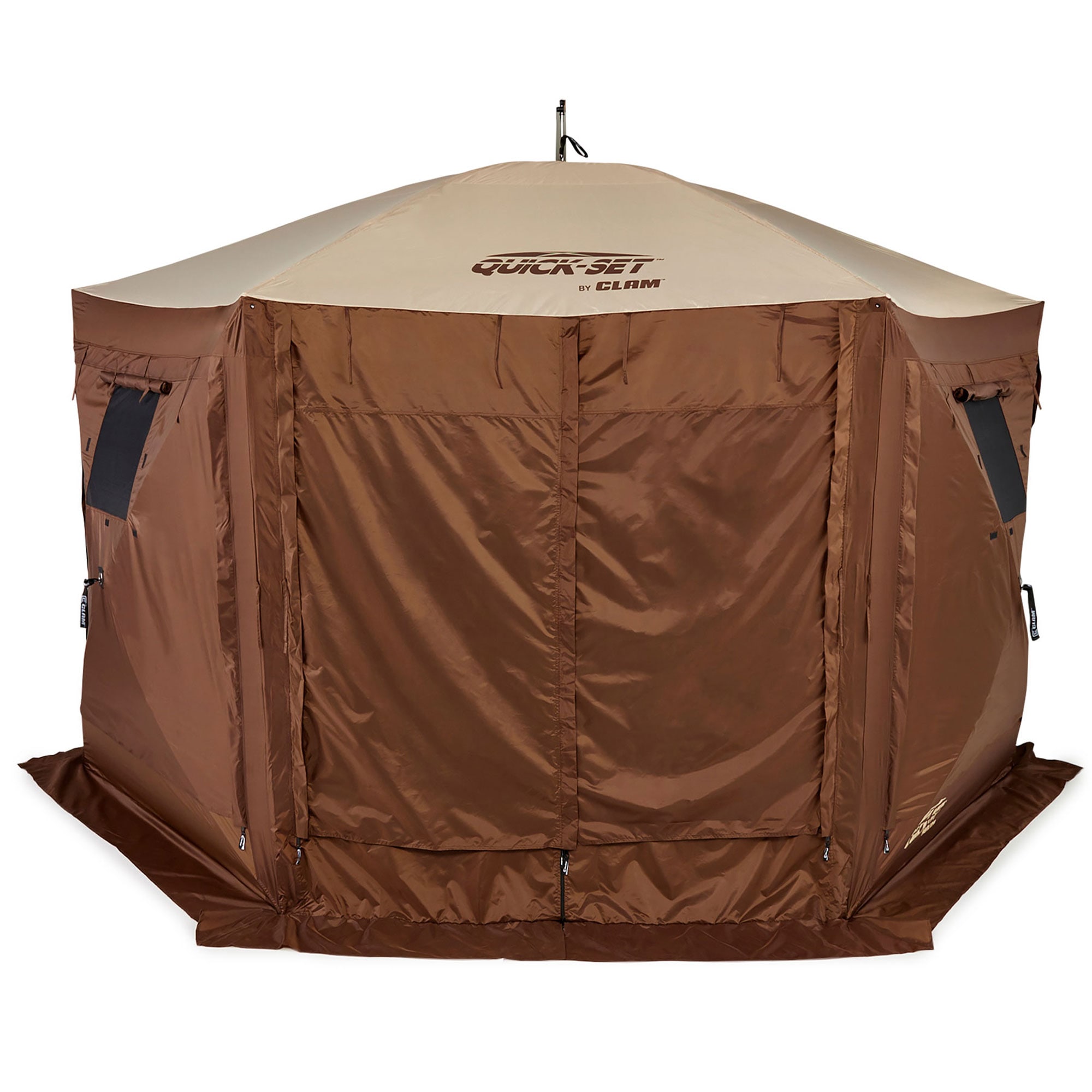 Clam Outdoors Polyester 8 -Person Screen tent