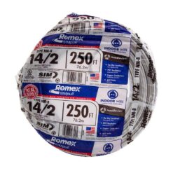 Southwire 250 ft. 14/2 Romex SIMpull Solid NM-B W/G Wire 28827469