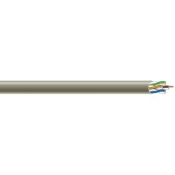 Southwire 500 ft. Gray 24/4 Solid CU CAT5e CMR (Riser) Data Cable 56917945
