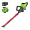 Greenworks 80-volt 26-in Battery Hedge Trimmer 2 Ah (Battery and Charger Included)