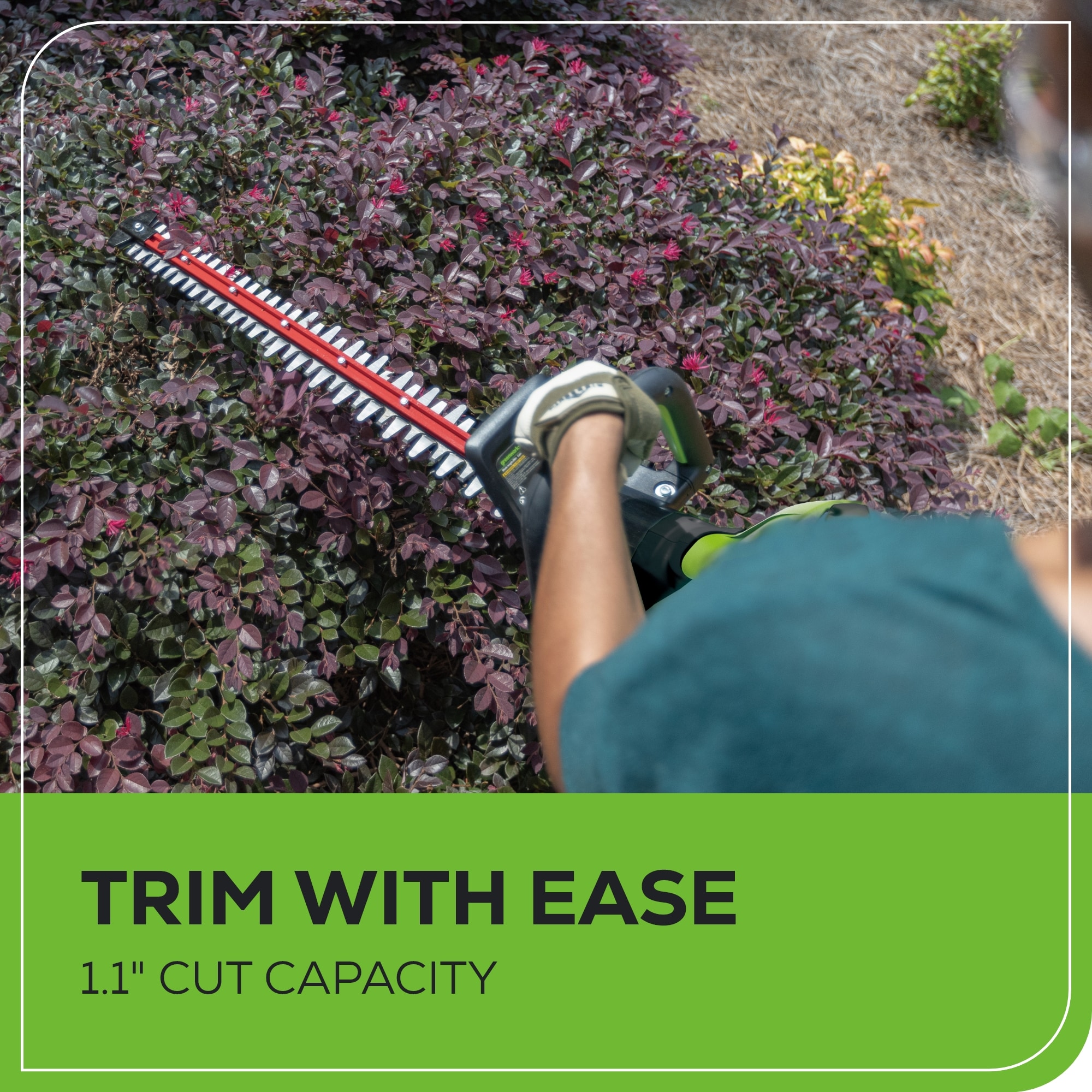 Greenworks 80-volt 26-in Battery Hedge Trimmer 2 Ah (Battery and Charger Included)