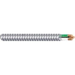 Southwire 14/2 x 50 ft. Solid CU MC (Metal Clad) Armorlite Cable 68579252