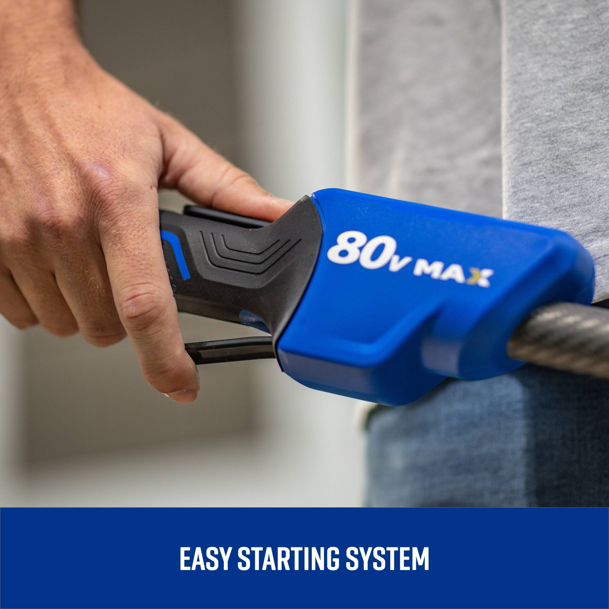 Kobalt Carbon Fiber 80-volt 17-in Straight Shaft Battery String Trimmer 2 Ah (Battery and Charger Included)