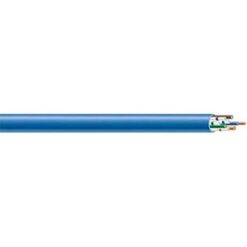 Southwire 500 ft. Blue 23/4 Solid CU CAT6 CMR (Riser) Data Cable 56918945