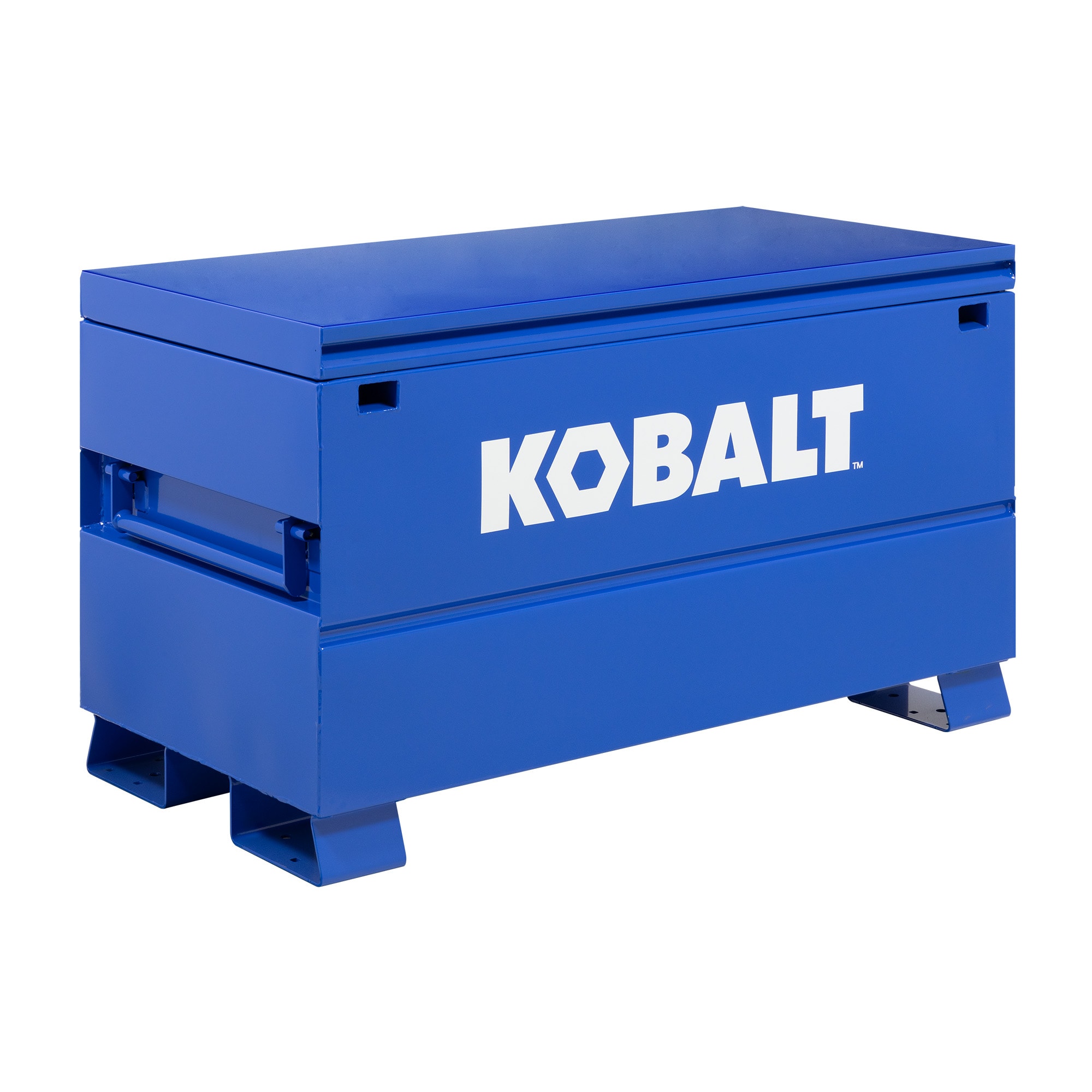 Kobalt 24-Inches W x 48-Inches L x 28-Inches H Blue Steel Jobsite Box