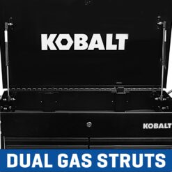 Kobalt 35-Inches W x 37.5-Inches H 4 -Drawer Steel Rolling Tool Cabinet ( Black )
