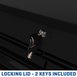 Kobalt 35-Inches W x 37.5-Inches H 4 -Drawer Steel Rolling Tool Cabinet ( Black )