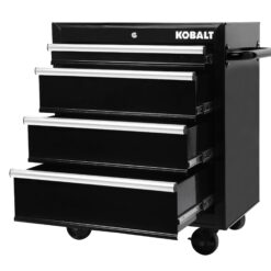 Kobalt 26.7-Inches W x 33-Inches H 4 -Drawer Steel Rolling Tool Cabinet ( Black )