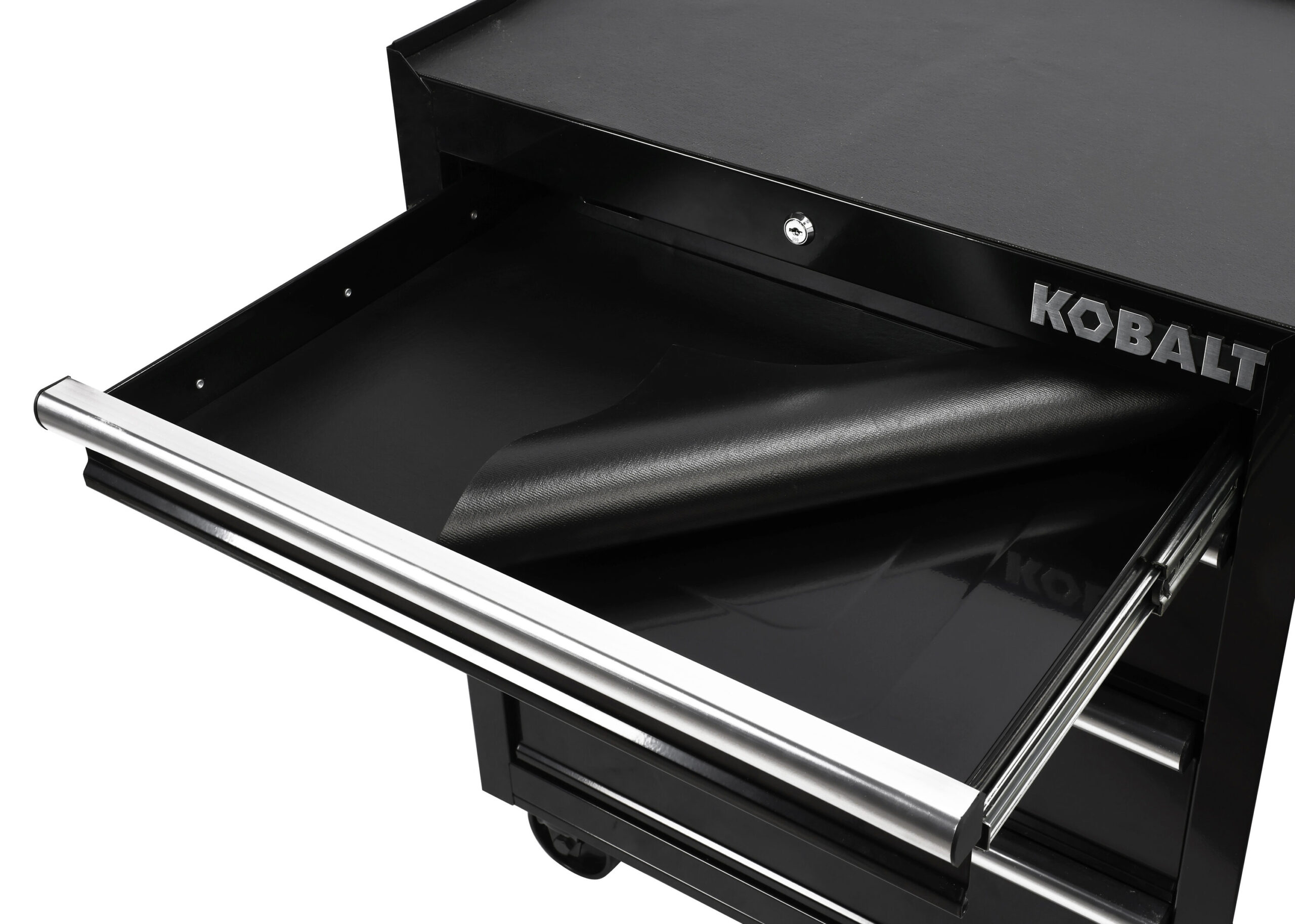 Kobalt 26.7-Inches W x 33-Inches H 4 -Drawer Steel Rolling Tool Cabinet ( Black )