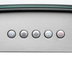 AKDY 30 inch Convertible 343-CFM Stainless steel Island Range Hood with Charcoal Filter