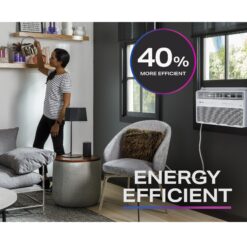 GE 700-sq ft Window Air Conditioner with Remote ( 115-Volt , 14000-BTU ) ENERGY STAR Certified Wi-Fi enabled