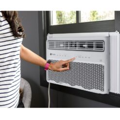 GE 700-sq ft Window Air Conditioner with Remote ( 115-Volt , 14000-BTU ) ENERGY STAR Certified Wi-Fi enabled