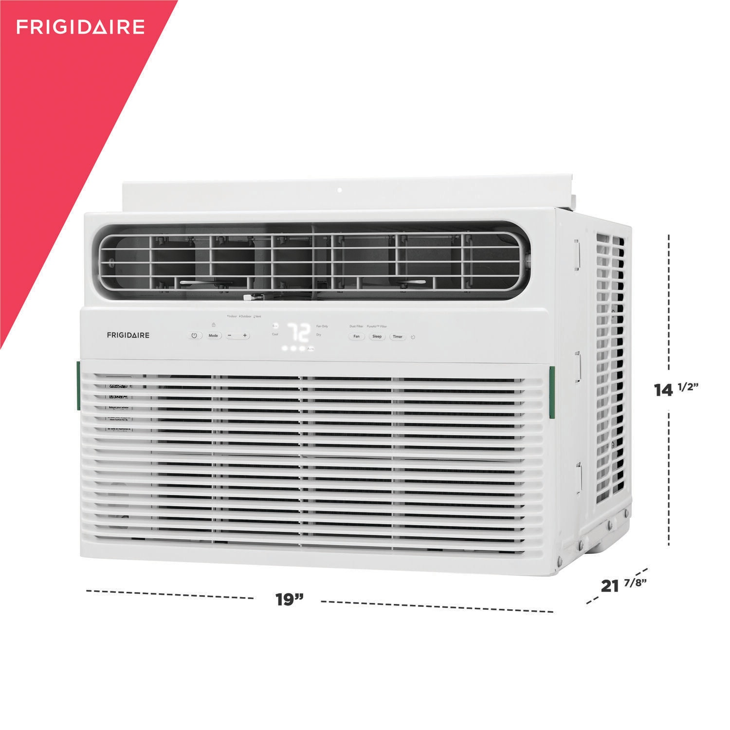 Frigidaire 550-sq ft Window Air Conditioner with Remote ( 115-Volt , 12000-BTU ) Wi-Fi enabled