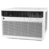 GE 550-sq ft Window Air Conditioner with Heater with Remote ( 240-Volt , 12200-BTU ) Wi-Fi enabled