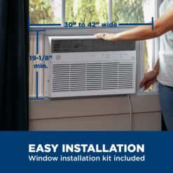 GE 1500-sq ft Window Air Conditioner with Remote ( 240-Volt , 23700-BTU ) Wi-Fi enabled