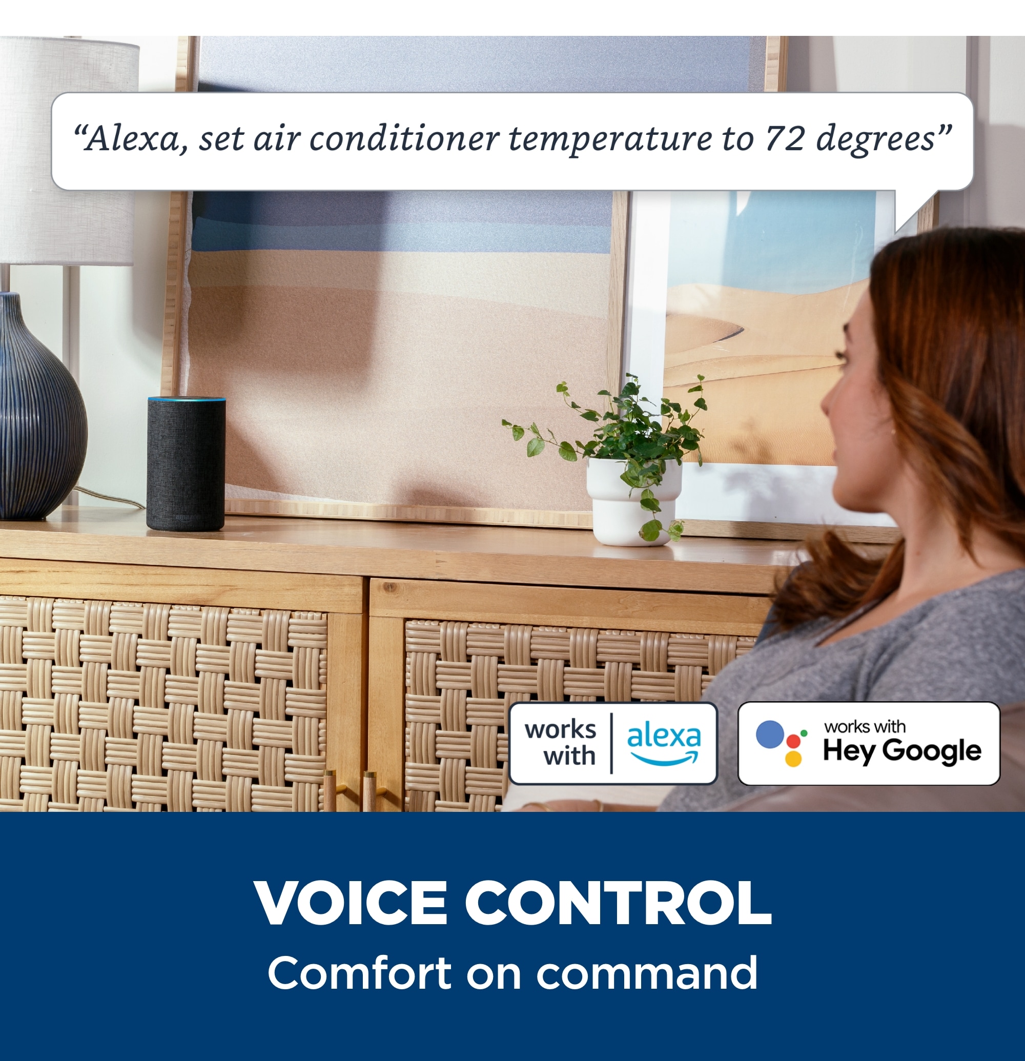 GE 1500-sq ft Window Air Conditioner with Remote ( 240-Volt , 23700-BTU ) Wi-Fi enabled