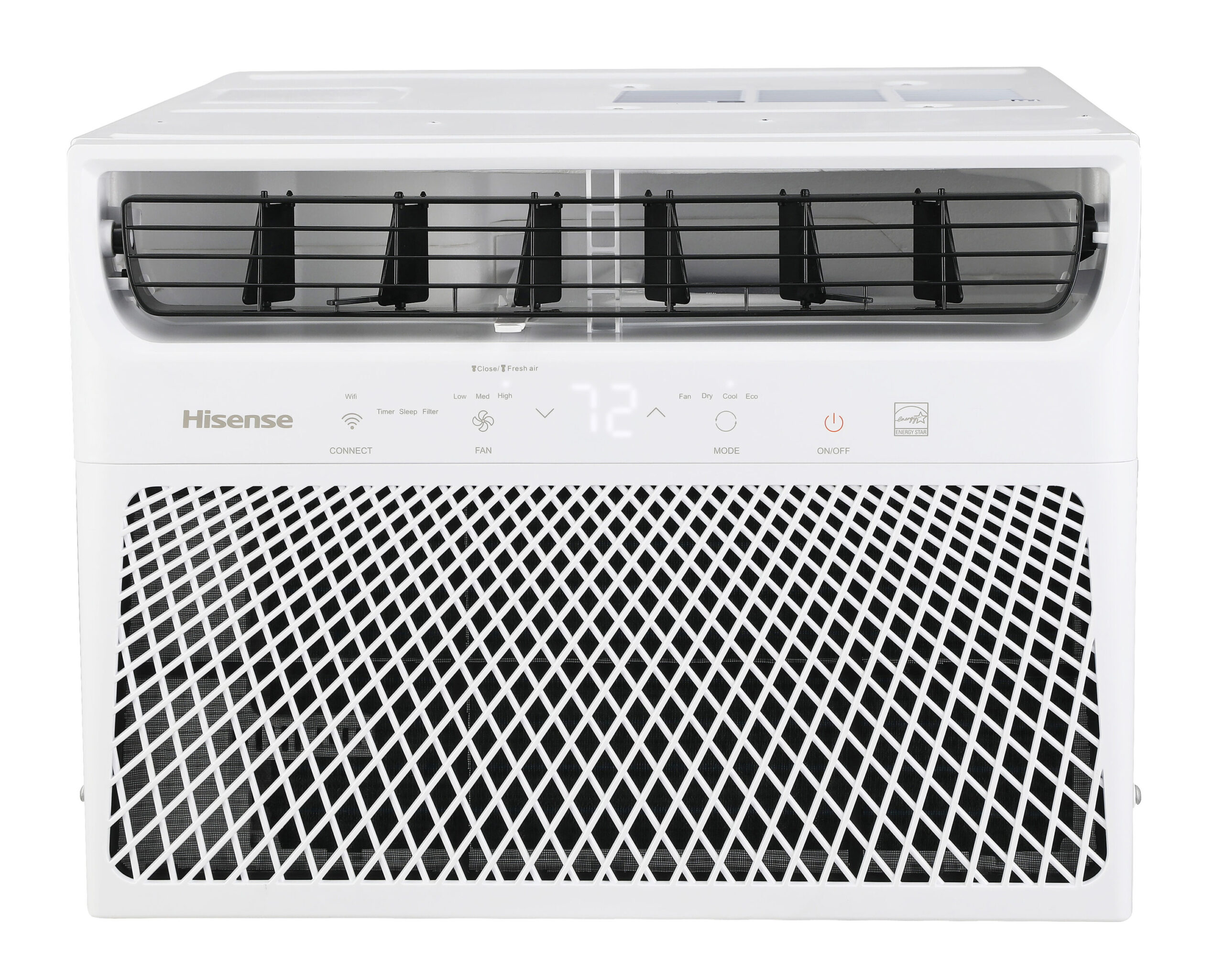 Hisense 700-sq ft Window Air Conditioner with Remote ( 115-Volt , 14000-BTU ) Wi-Fi enabled
