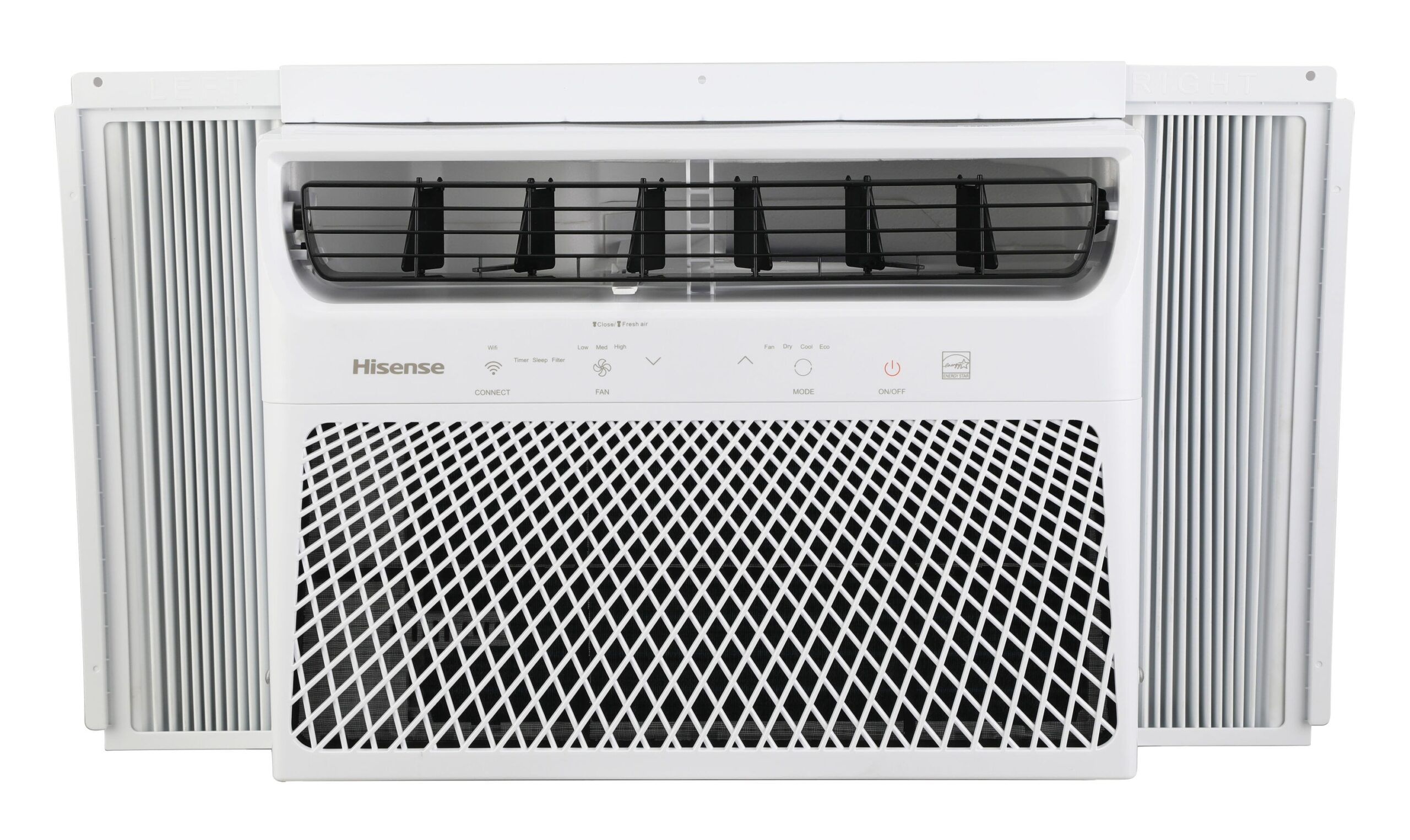 Hisense 700-sq ft Window Air Conditioner with Remote ( 115-Volt , 14000-BTU ) Wi-Fi enabled