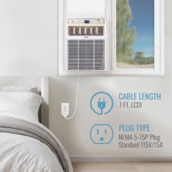 Keystone 450-sq ft Window Air Conditioner ( 115-Volt , 10000-BTU )