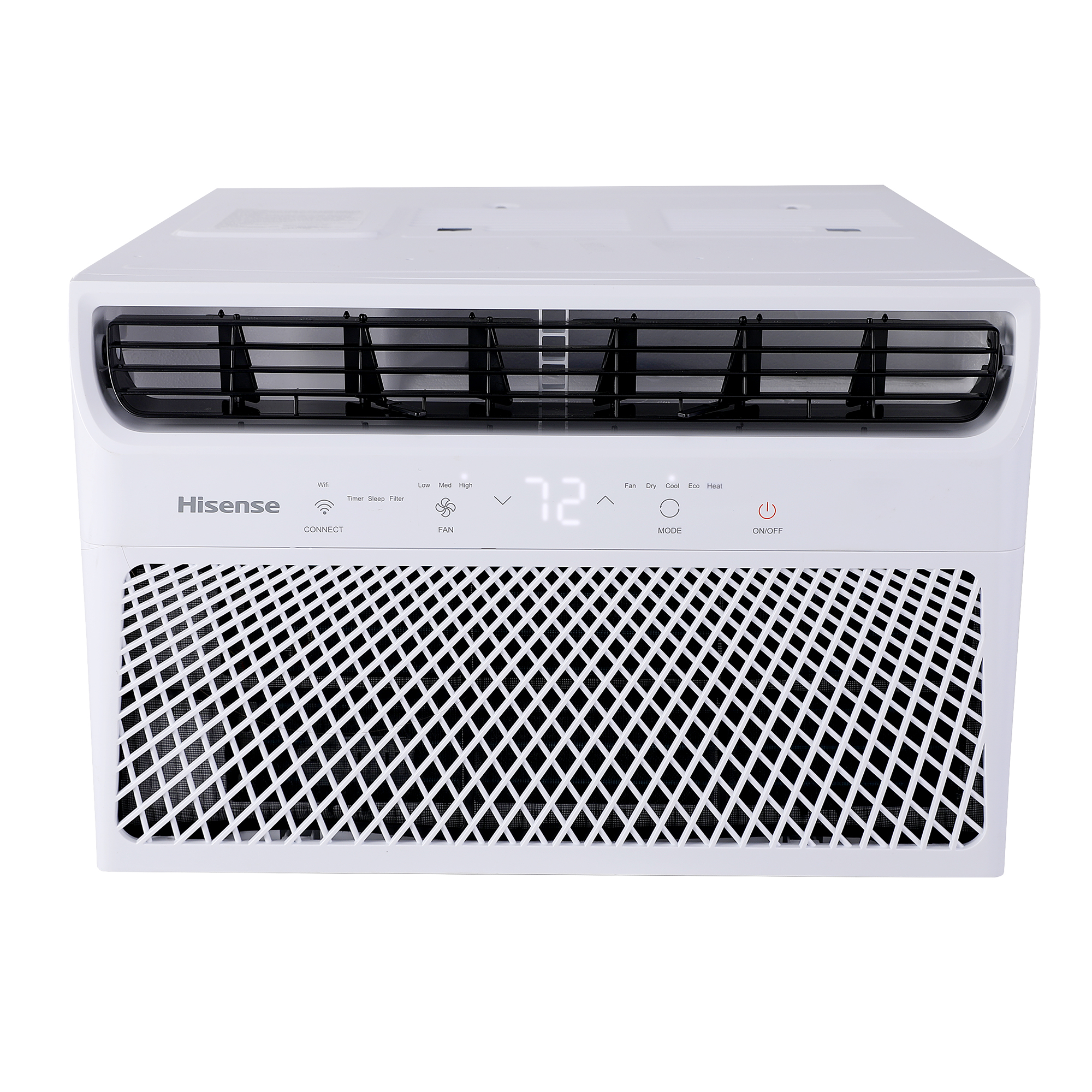 Hisense 550-sq ft Window Air Conditioner with Remote ( 115-Volt , 12000-BTU ) Wi-Fi enabled