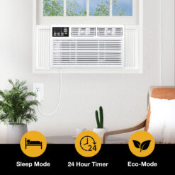 Whirlpool 550-sq ft Window Air Conditioner with Remote ( 115-Volt , 12000-BTU )