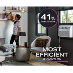 GE Inverter 450-sq ft Window Air Conditioner with Remote ( 115-Volt , 10100-BTU ) ENERGY STAR Certified Wi-Fi enabled