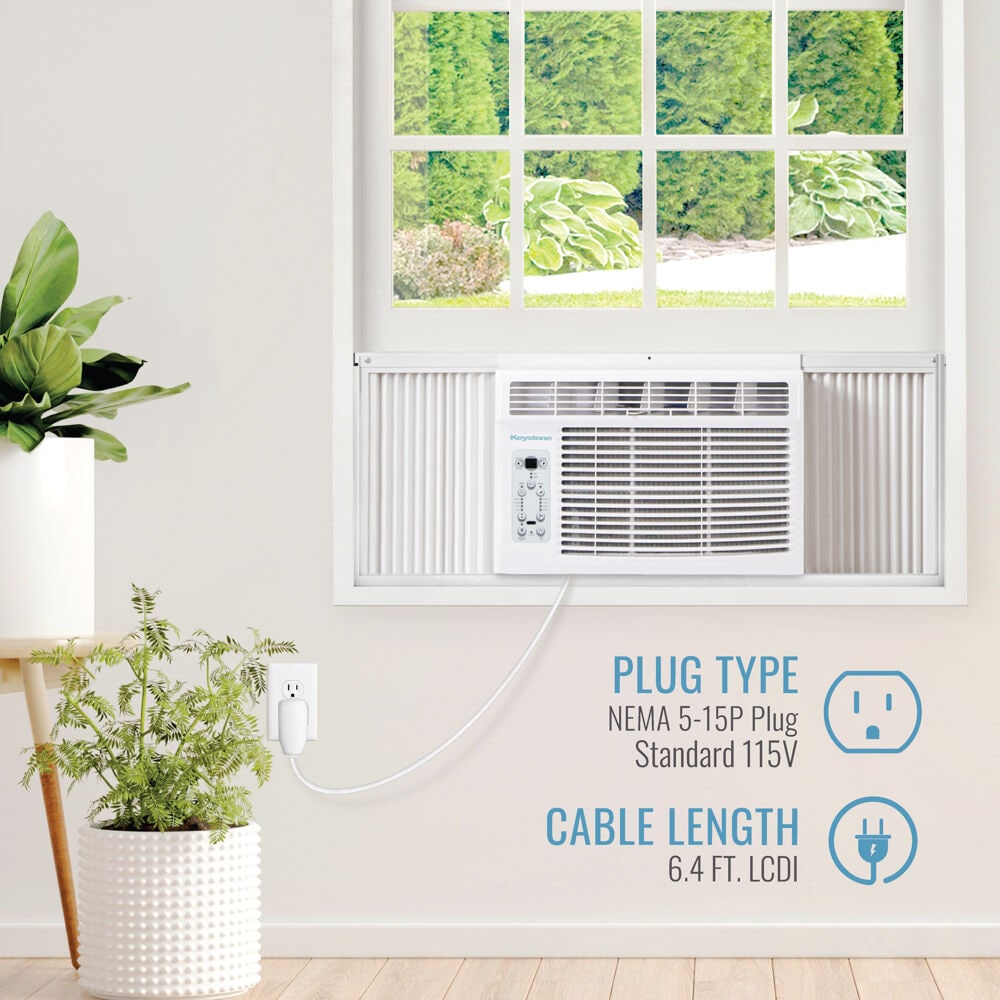 Keystone 450-sq ft Window Air Conditioner with Remote ( 115-Volt , 10000-BTU )