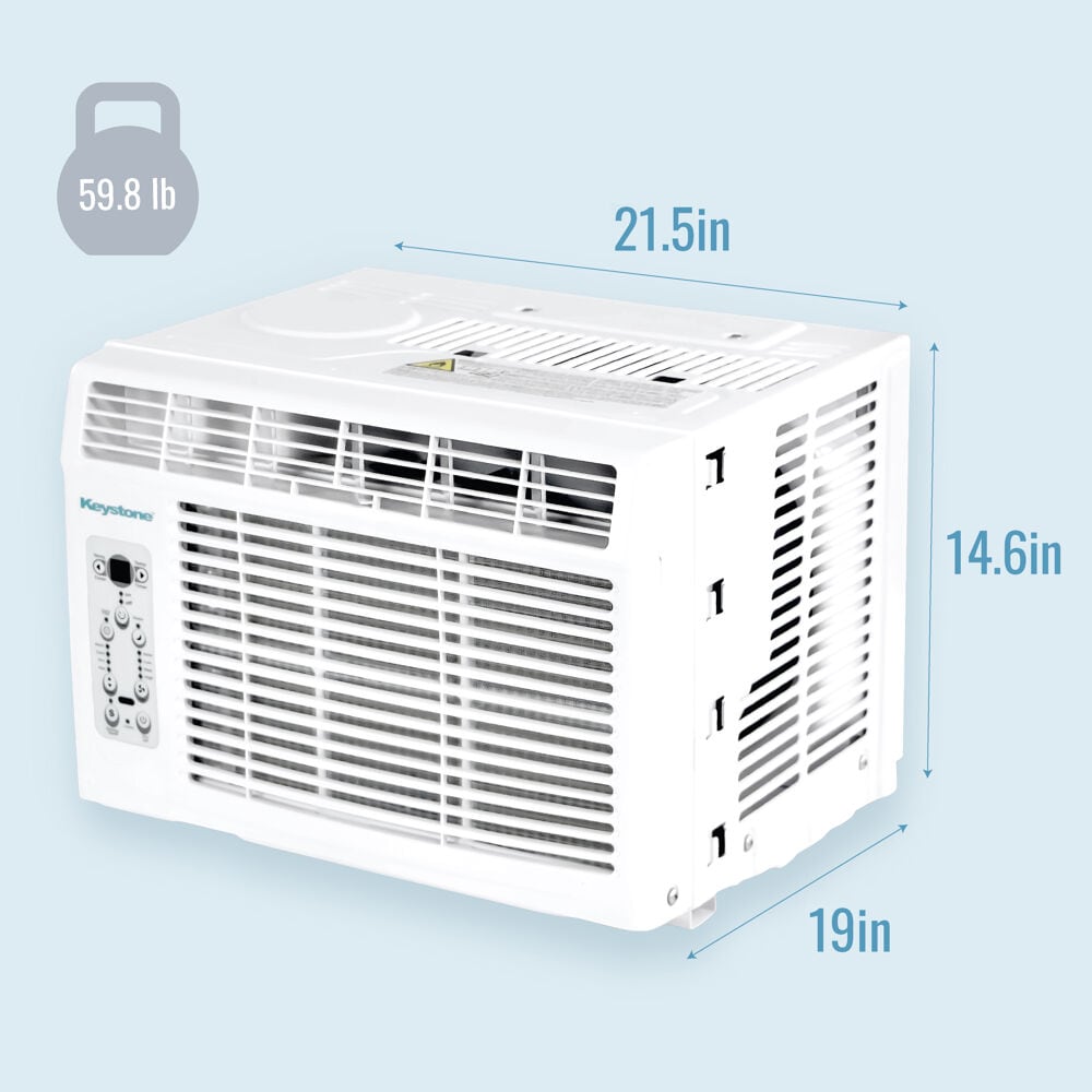 Keystone 450-sq ft Window Air Conditioner with Remote ( 115-Volt , 10000-BTU )