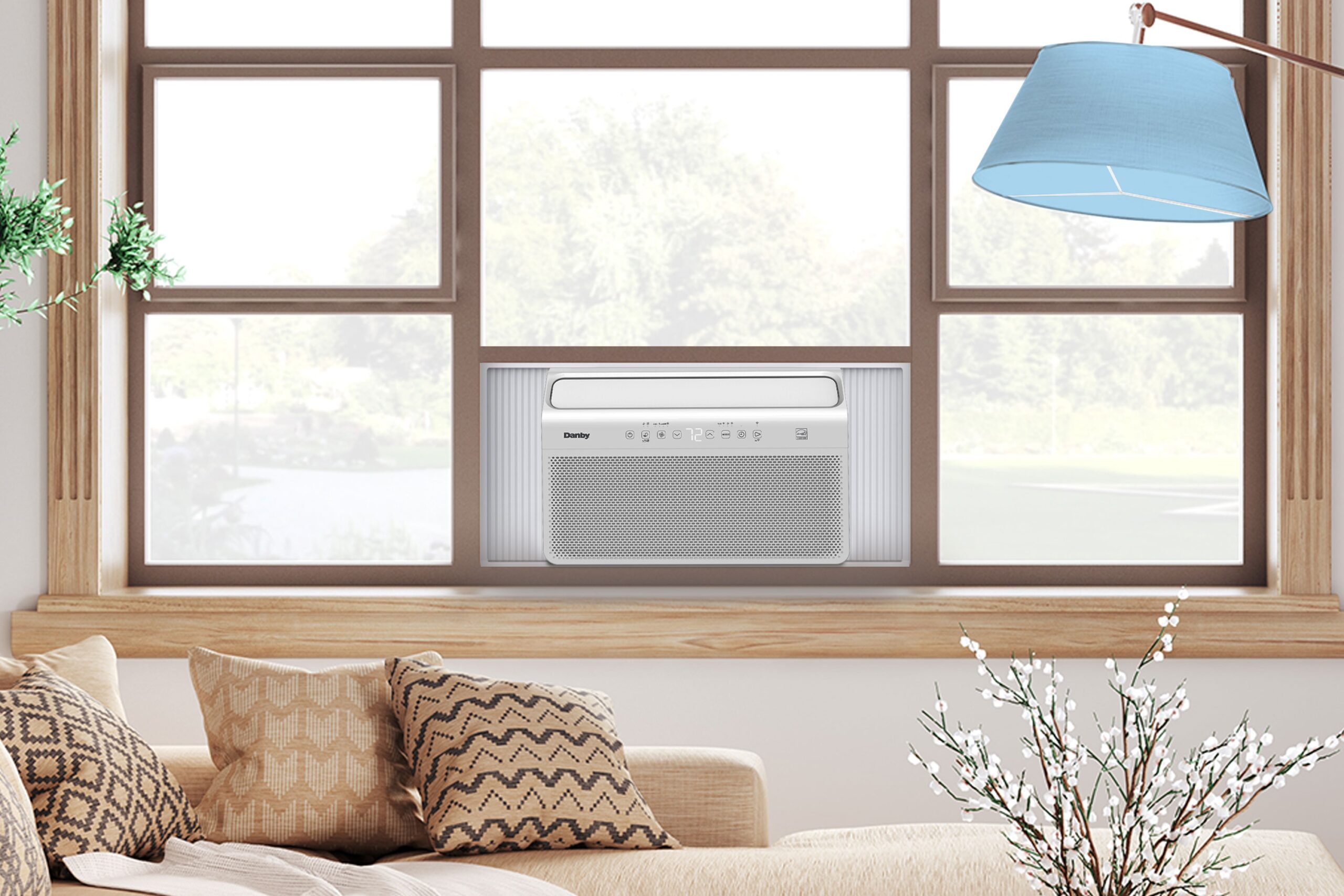 Danby 450-sq ft Window Air Conditioner with Remote ( 115-Volt , 10000-BTU ) ENERGY STAR Certified Wi-Fi enabled