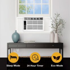 Whirlpool 250-sq ft Window Air Conditioner with Remote ( 115-Volt , 6000-BTU )