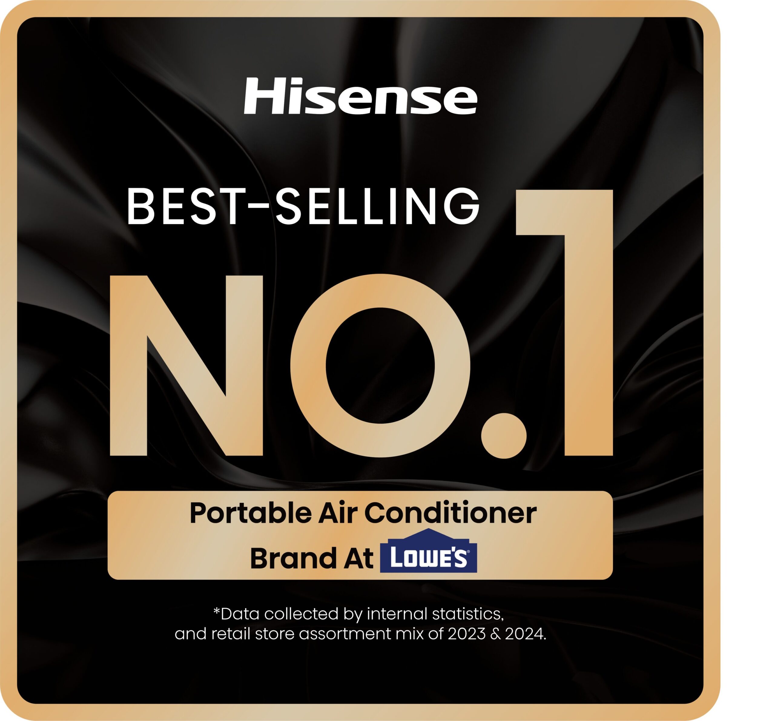 Hisense 6000 BTU DOE ( 115-Volts ) White Vented Portable Air Conditioner Remote Control Included Cools 250-Sq. Feet