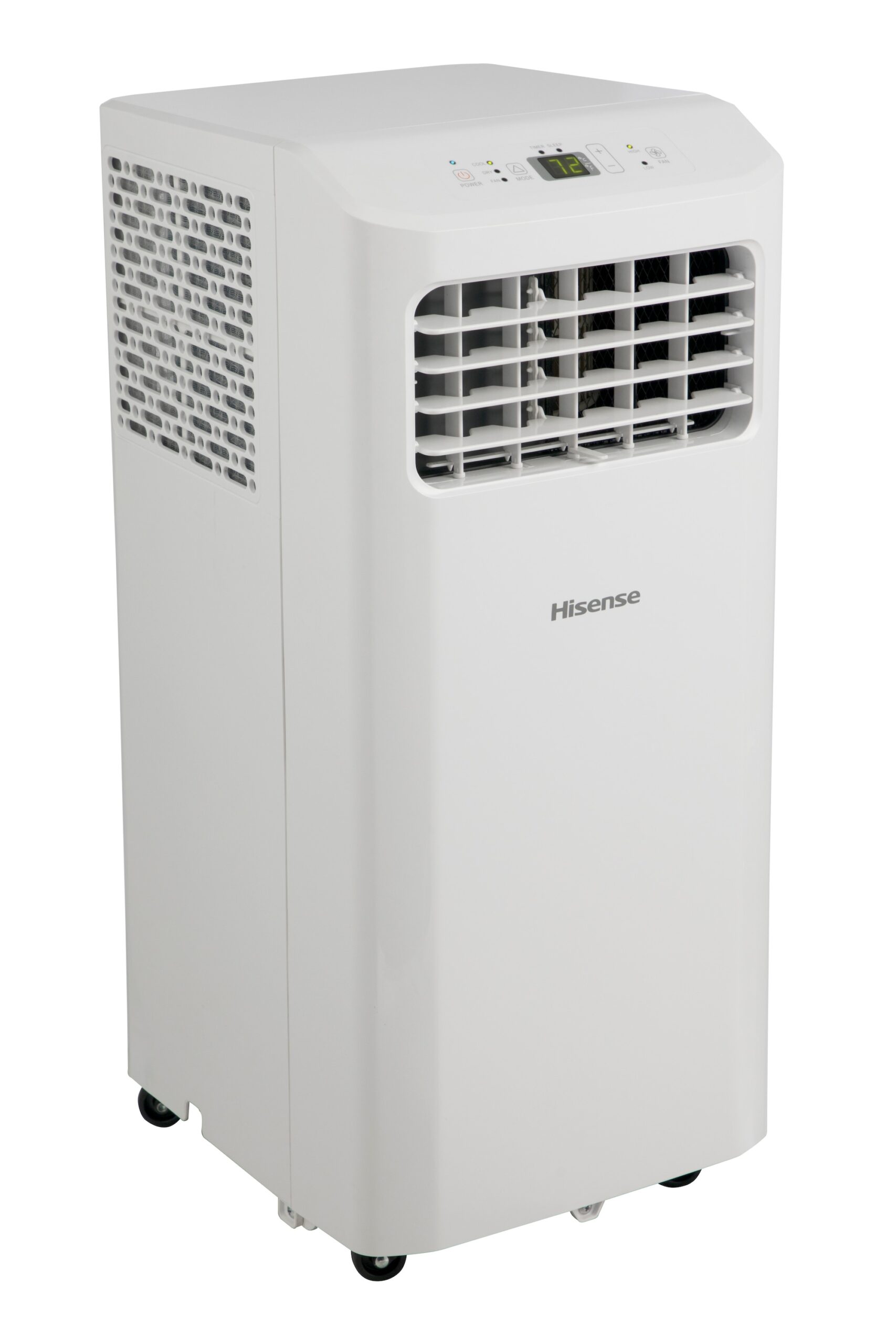 Hisense 6000 BTU DOE ( 115-Volts ) White Vented Portable Air Conditioner Remote Control Included Cools 250-Sq. Feet
