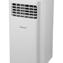 Hisense 6000 BTU DOE ( 115-Volts ) White Vented Portable Air Conditioner Remote Control Included Cools 250-Sq. Feet