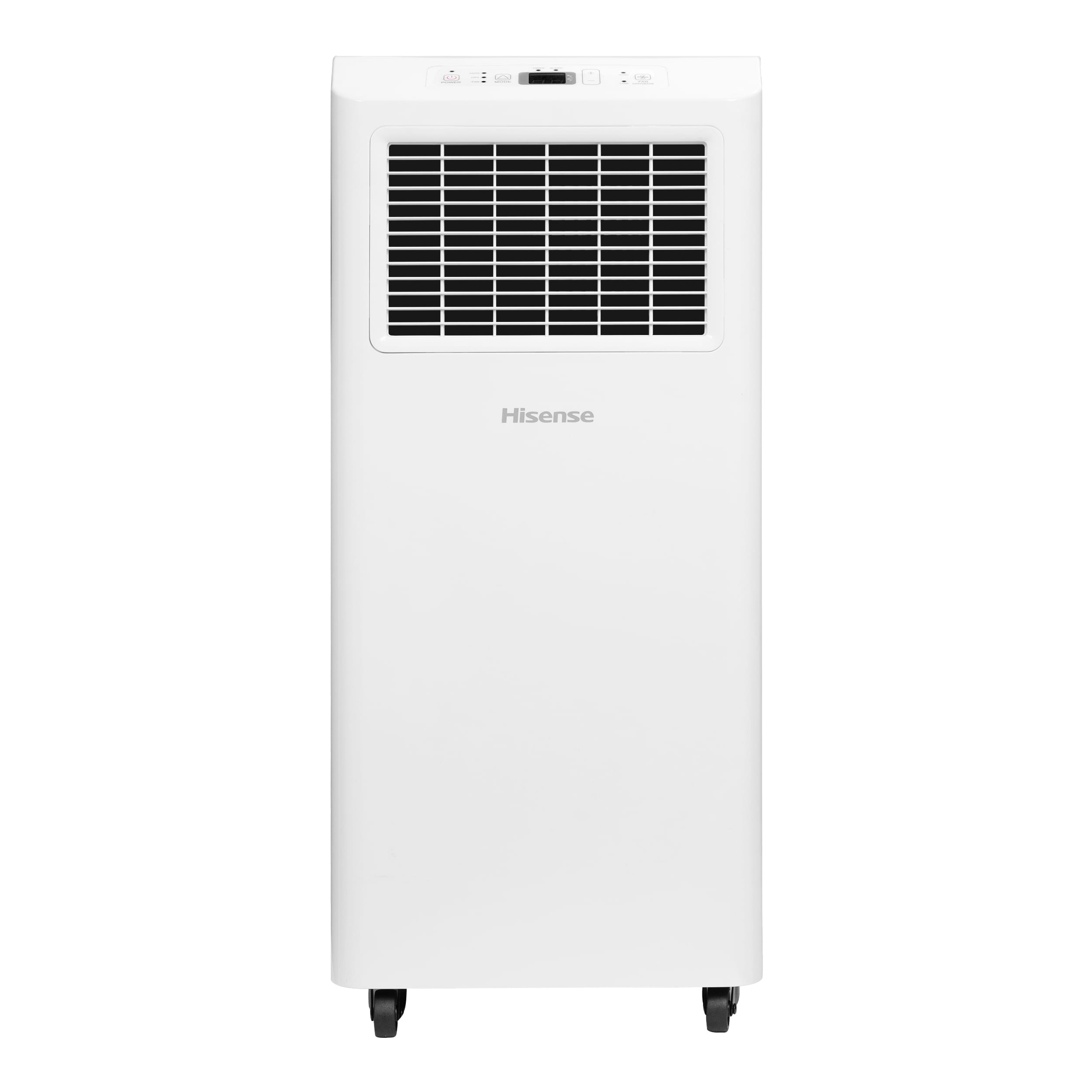 Hisense 6000 BTU DOE ( 115-Volts ) White Vented Portable Air Conditioner Remote Control Included Cools 250-Sq. Feet
